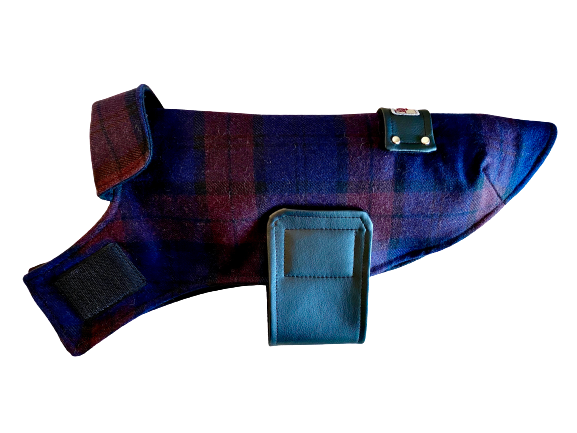 Blue Tartan-Coat-LegionDachsDogApparel-dachshund-coat