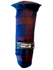 Blue Tartan-Coat-LegionDachsDogApparel